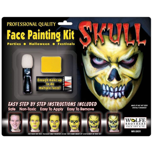 Skull Makeup Kit Wolfe Bros