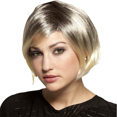 Spicy Glamour Blonde Wig For Adults - 17632