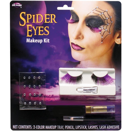 Spider Eye Lashes Makeup Kit