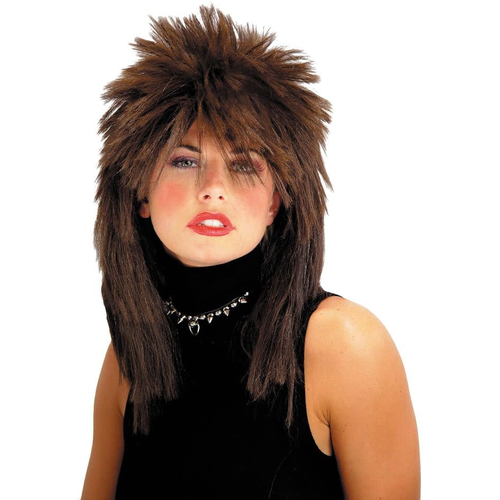 Spiked Top Brown Peruke
