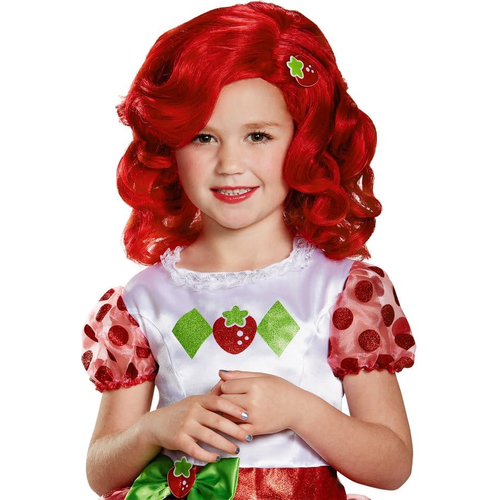 Strawberry Shortcake Wig For Children