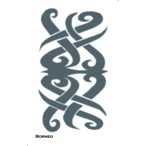 Tattoo Tribal Borneo
