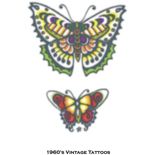 Tattoo Vintage Butterflies