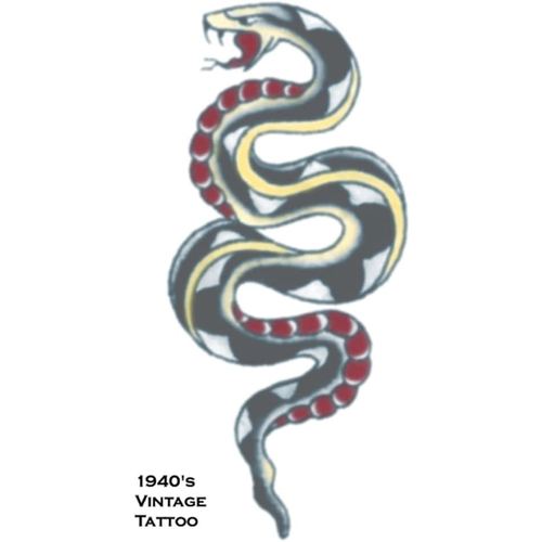 Tattoo Vintage Snake