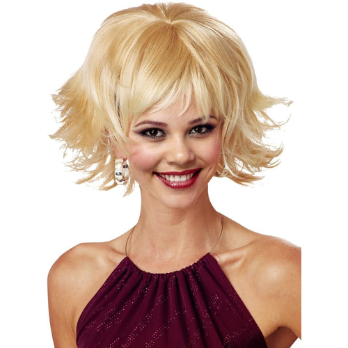 Trippy Shag Blonde Wig For Women