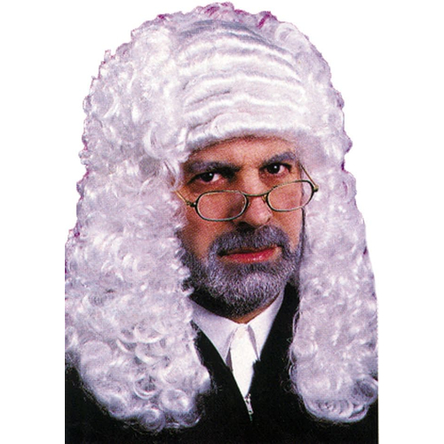 White Wig For Judge Costume