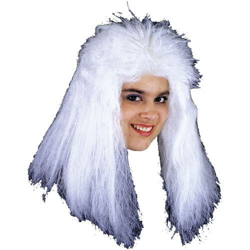 White Wig For Sorceress Costume