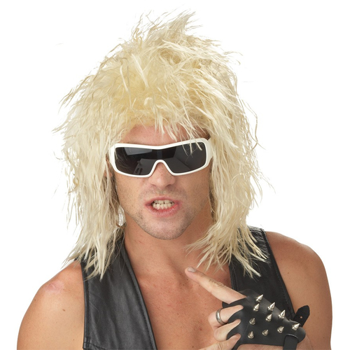 Wig For Rockin Dude Blonde