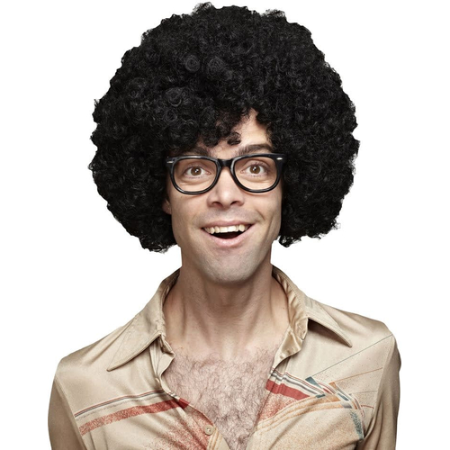 Afro Wig 22 Inch Black For Adults