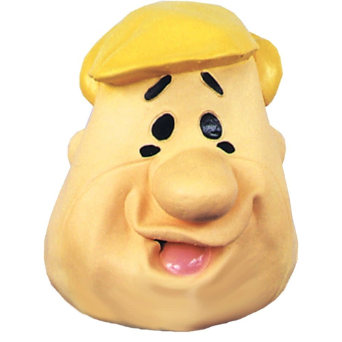 Barney Rubble Latex Mask For Adults