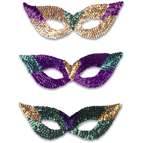 Cat Eye Masks Seq Asst Color For Adults
