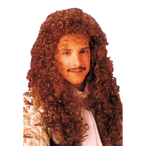 Curly Long Auburn Wig For Adults