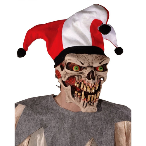 Die Laughing Latex Mask For Halloween