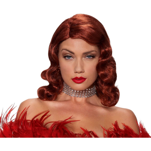 Femme Fatale Red Peruke