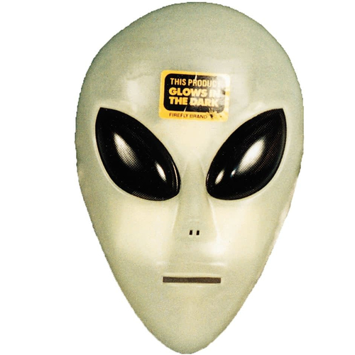 Glo Alien Mask For Adults