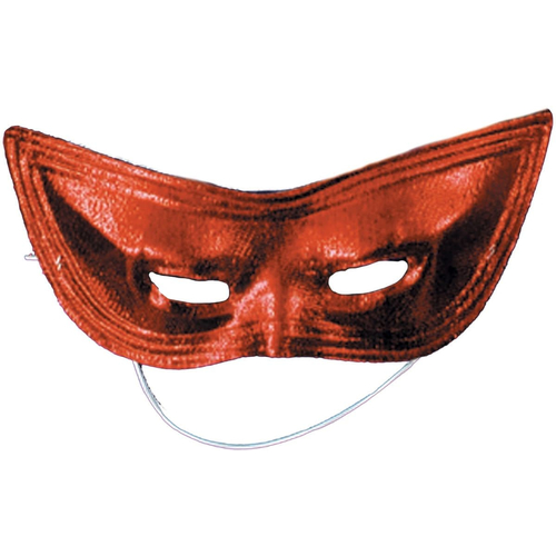 Harlequin Mask Lame Red For Adults