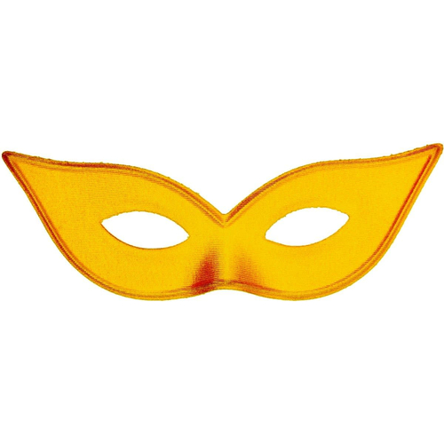Harlequin Mask Satin Gold For Adults