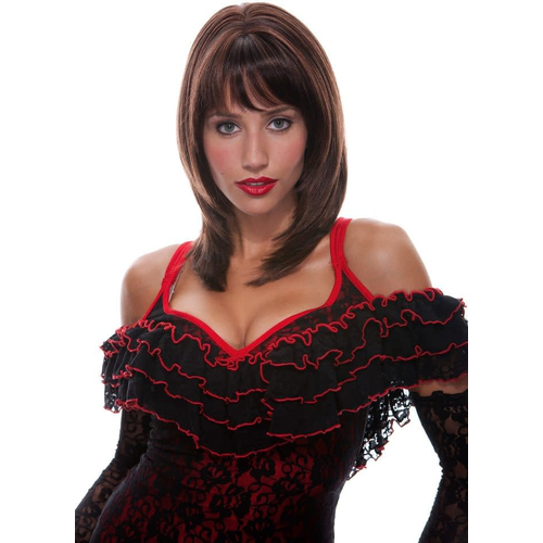 Jasmine Brown French Kiss Wig For Adults