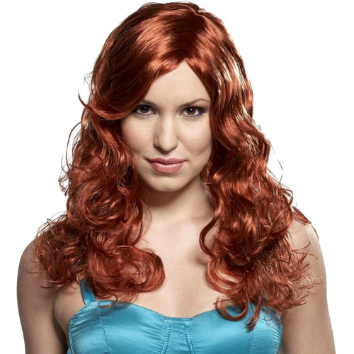 Jessica Red Wig For Adults