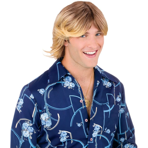 Ladies Man Blonde Wig For Adults
