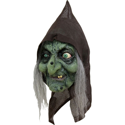 Old Hag Latex Mask For Halloween