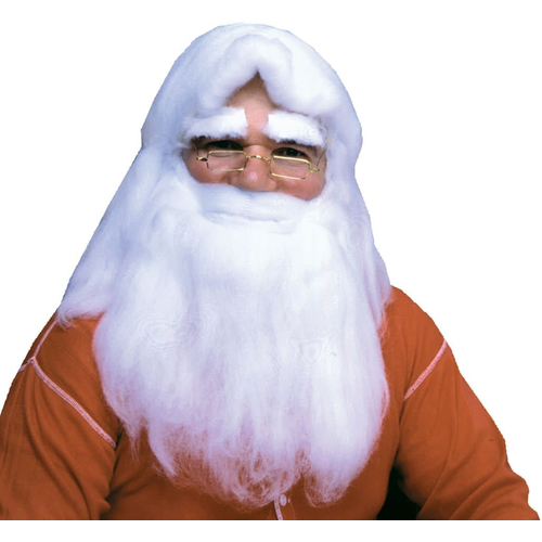Santa Wig And Beard Cotton