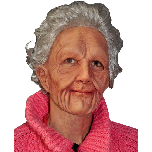 Supersoft Old Woman Mask For Adults