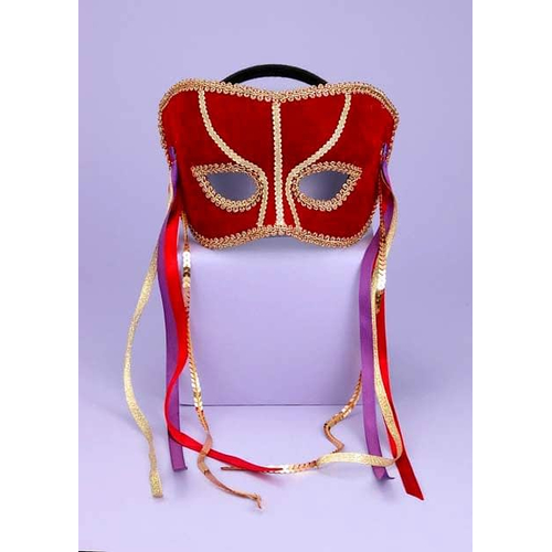 Venetian Couple Mask Gd Trim For Adults