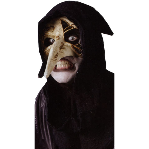 Venetian Raven Bone Mask For Halloween