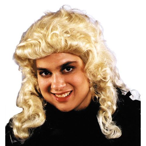 Wavy Long Blonde Peruke