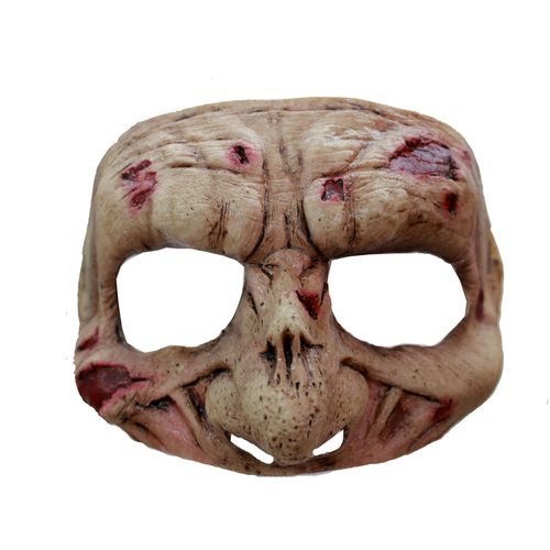Zombie Latex Half Mask For Halloween