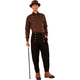 Steampunk Style Brown Shirt