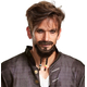 Pirates of The Caribbean Pirate Goatee Mustache Adult