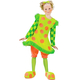 Green Toddler Girl Clown Costume