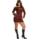 Miss Freddy Kruger Adult Plus Costume