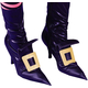 Witch Shoe Covers Gold