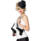 Gangster Dbl Gun Holster Purse