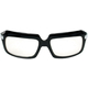 Glasses 80'S Scratcher Blk Clr - 15343