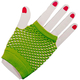 Gloves Fingerles Fishnet Green