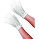 Gloves Theatrical Child Bk