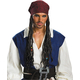 Jack Sparow Headband Hair Adlt