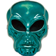 Alien Hockey Green Mask For Halloween
